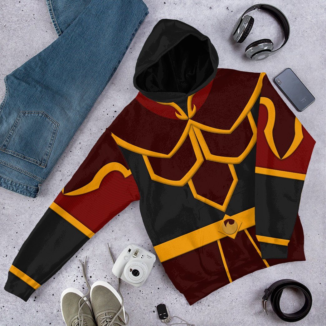 Azula The Last Airbender Costume Hoodie Sweatshirt T-Shirt Sweatpants Tracksuit - Stormmerch Exclusive