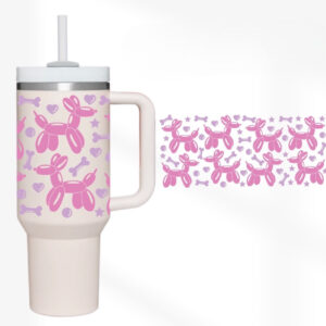 Balloon Dog Custom Stanley Cup 40 oz 30 oz Tumbler With Handle