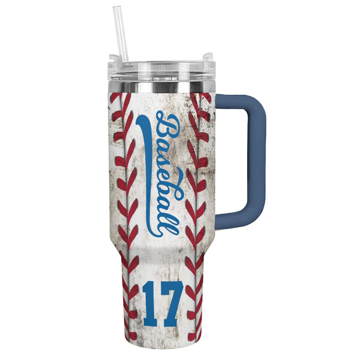 Baseball Custom Stanley Cup 40 oz 30 oz Tumbler With Handle