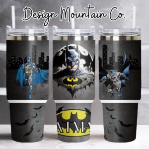 Batman Mavels Movies Custom Stanley Cup 40 oz 30 oz Tumbler With Handle