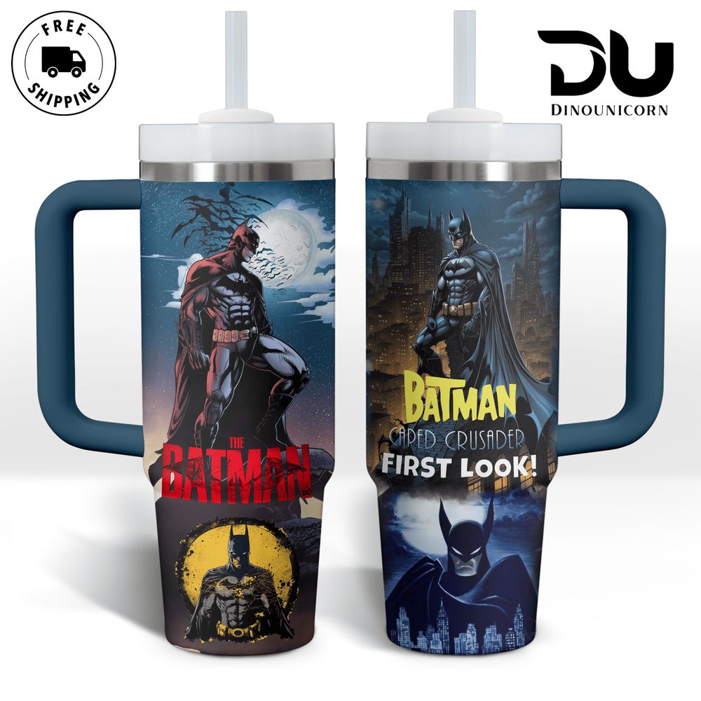 Batman Movies Custom Stanley Cup 40 oz 30 oz Tumbler With Handle