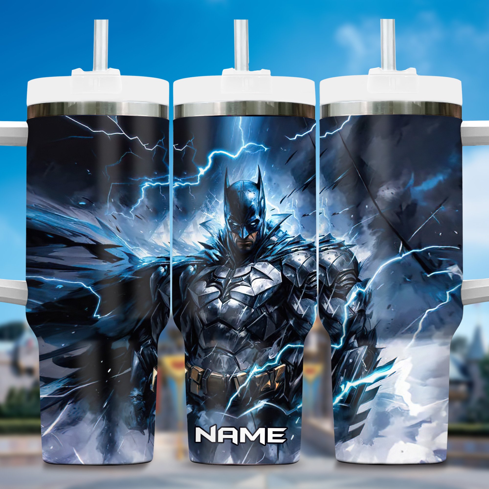 Batman Movies Custom Stanley Cup 40 oz 30 oz Tumbler With Handle