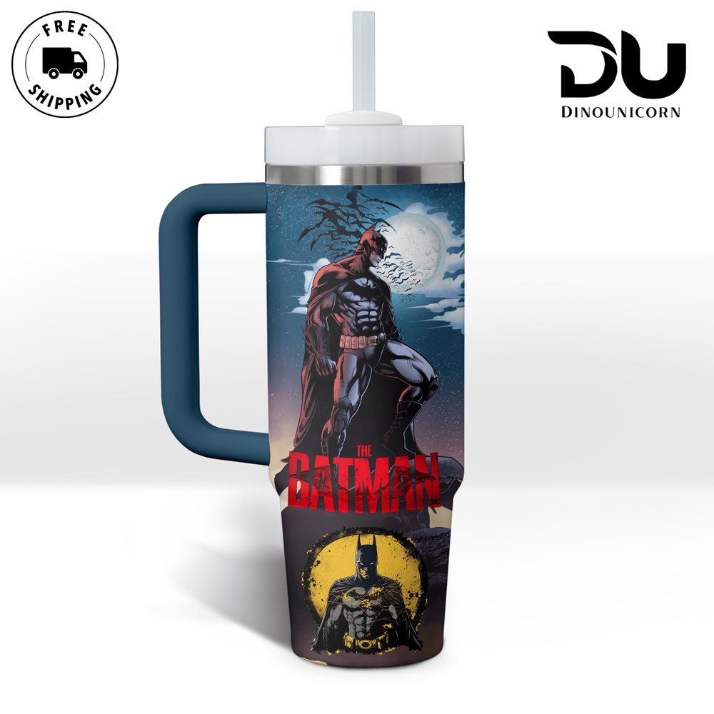 Batman Movies Custom Stanley Cup 40 oz 30 oz Tumbler With Handle