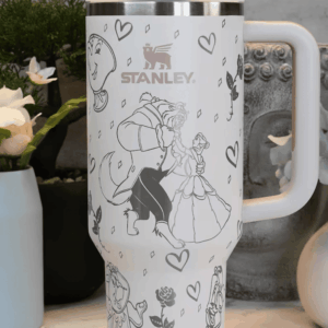 Beauty And The Beast Movies Custom Stanley Cup 40 oz 30 oz Tumbler With Handle