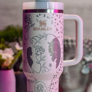 Beauty And The Beast MoviesCustom Stanley Cup 40 oz 30 oz Tumbler With Handle
