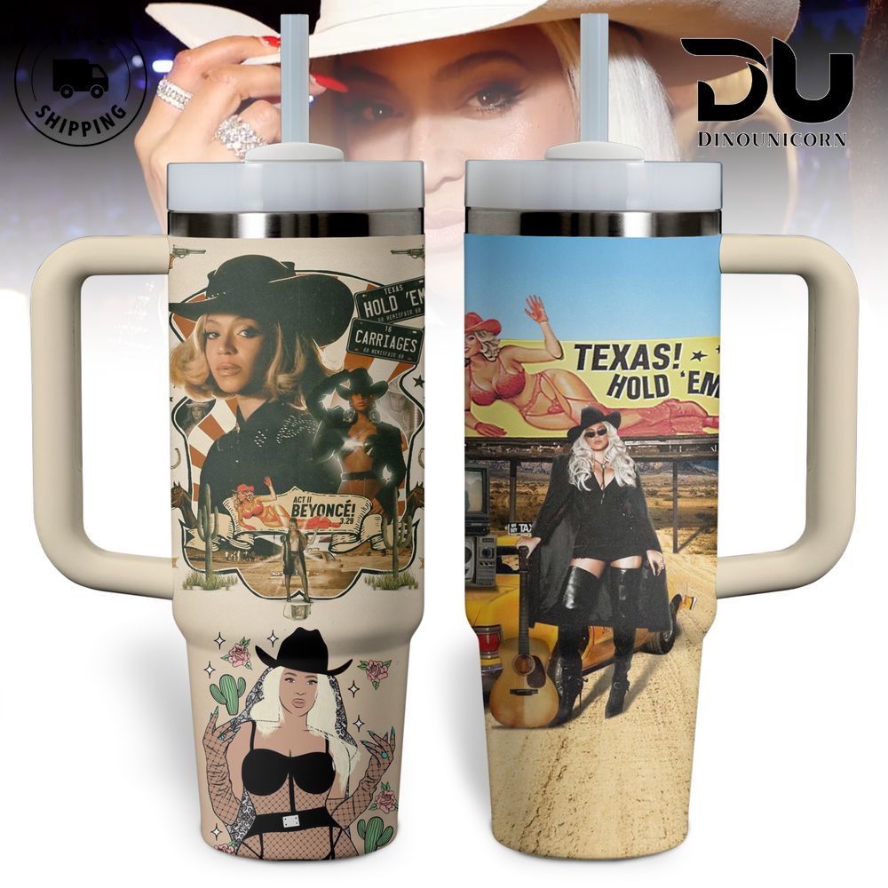 Beyonce Music Custom Stanley Cup 40 oz 30 oz Tumbler With Handle