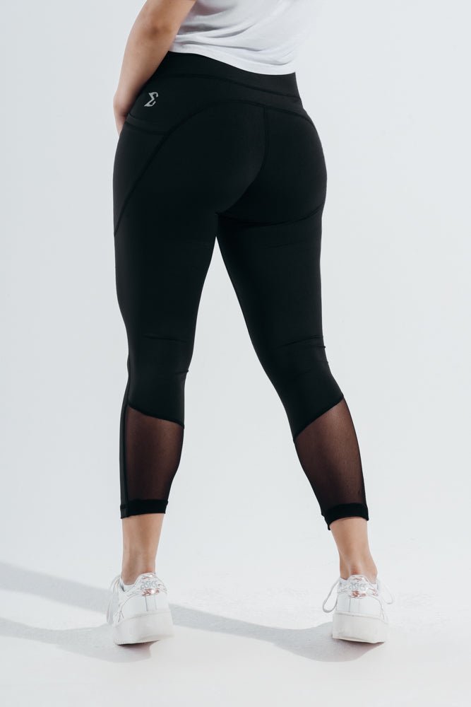 Black Flux Gym Sport Workout Leggings