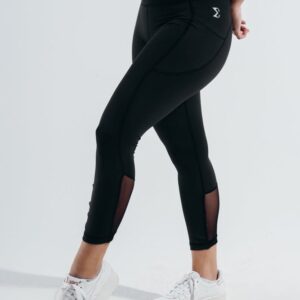Black Flux Gym Sport Workout Leggings