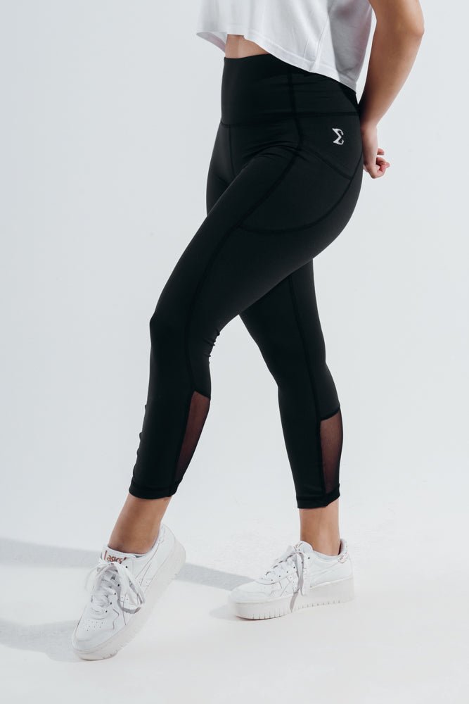 Black Flux Gym Sport Workout Leggings