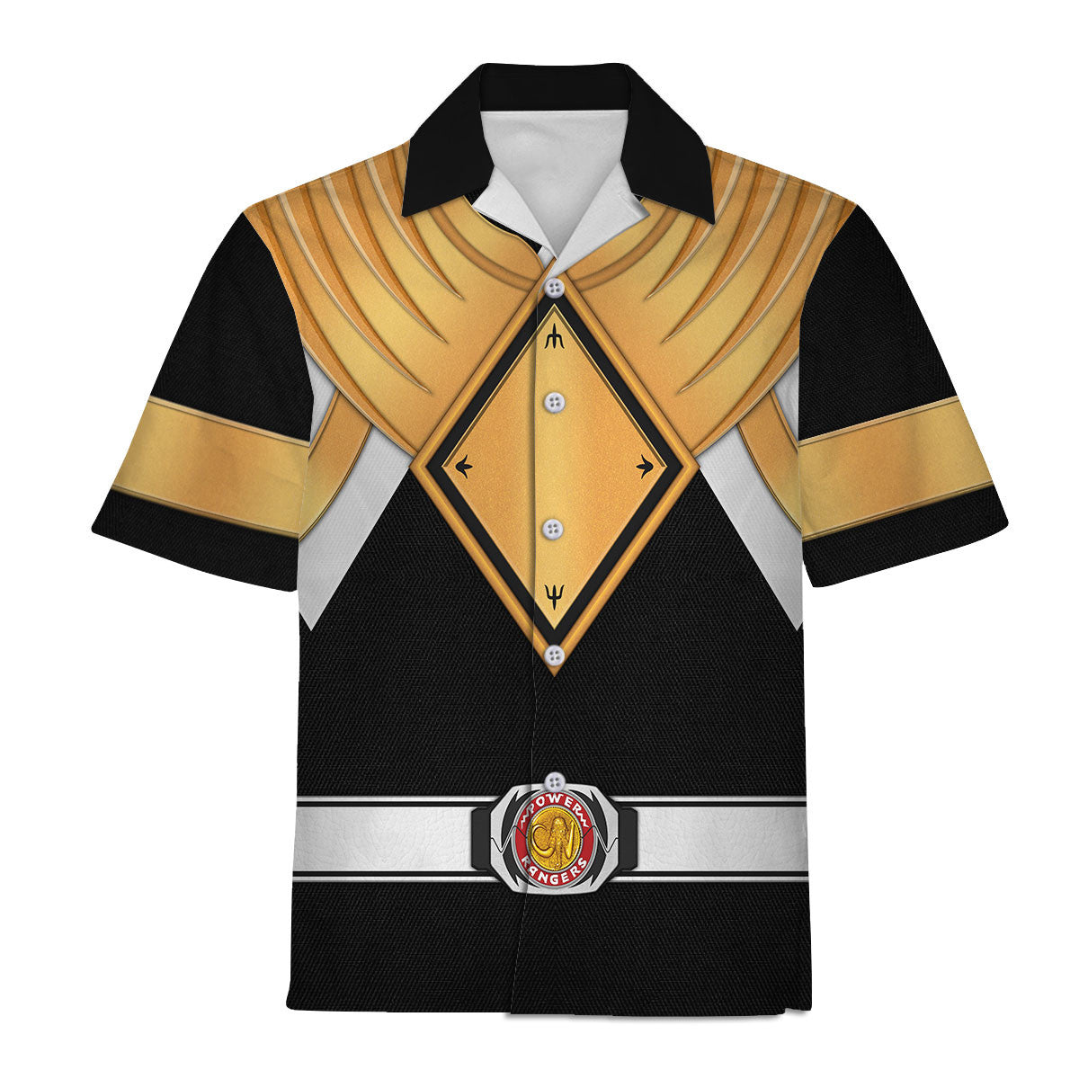 Black Ranger Dragon Shield Hoodies Sweatshirt T-shirt Hawaiian - Stormmerch Exclusive
