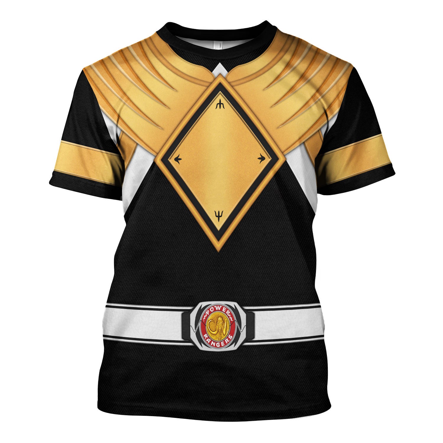 Black Ranger Dragon Shield Hoodies Sweatshirt T-shirt Hawaiian - Stormmerch Exclusive
