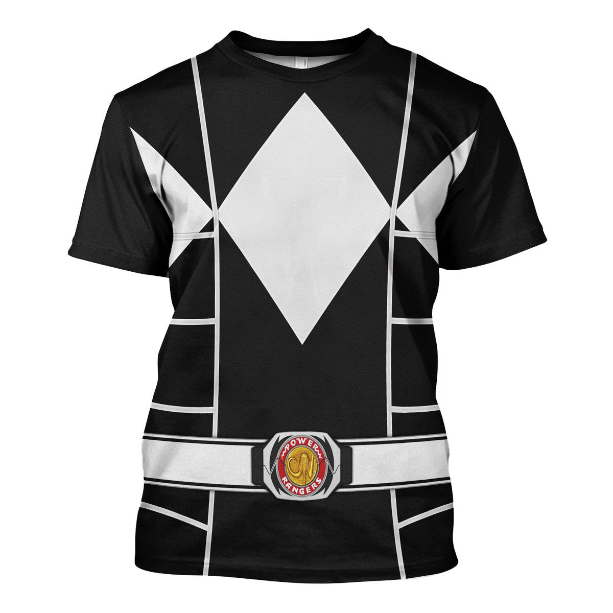 Black Ranger Mighty Morphin Cosplay Hoodies Sweatshirt T-shirt Hawaiian - Stormmerch Exclusive
