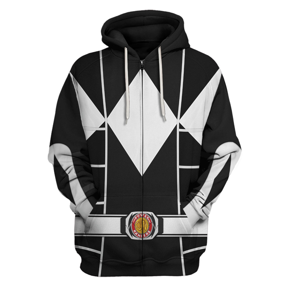 Black Ranger Mighty Morphin Cosplay Hoodies Sweatshirt T-shirt Hawaiian - Stormmerch Exclusive