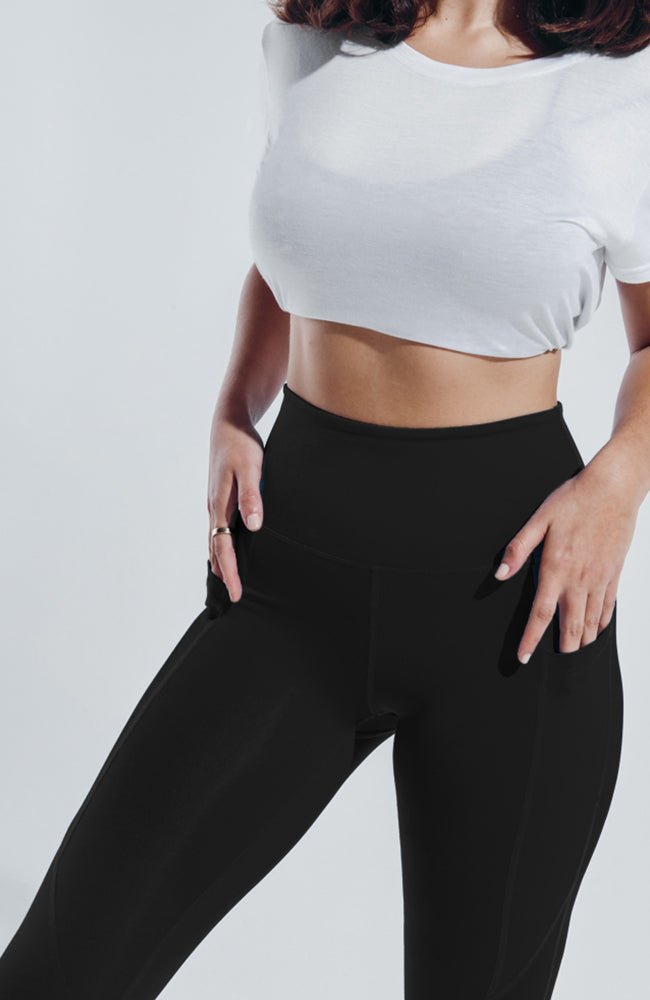 Black Revival Gym Sport Workout Leggings