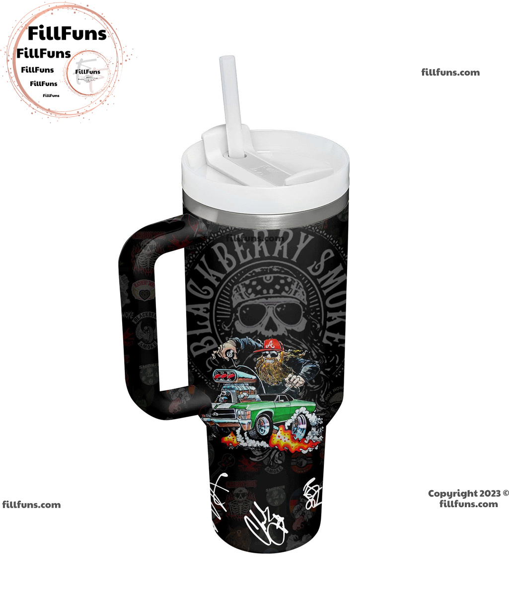 Blackberry Smoke Music Custom Stanley Cup 40 oz 30 oz Tumbler With Handle