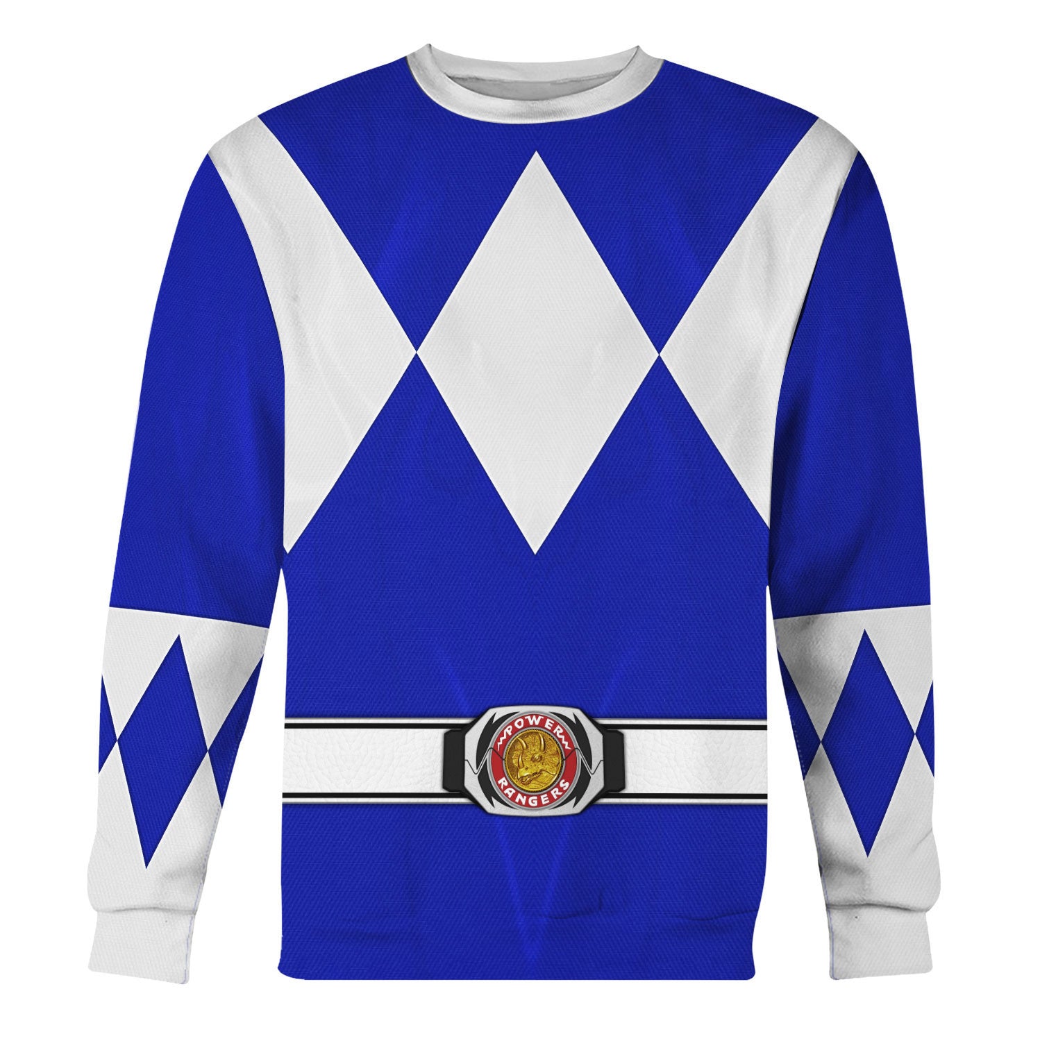 Blue Ranger Mighty Morphin Hoodies Sweatshirt T-shirt Hawaiian - Stormmerch Exclusive