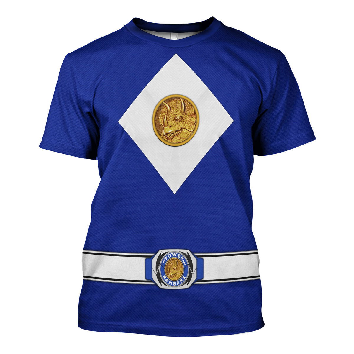 Blue Ranger Mighty Morphin The Movie (1995) Hoodies Sweatshirt T-shirt Hawaiian - Stormmerch Exclusive