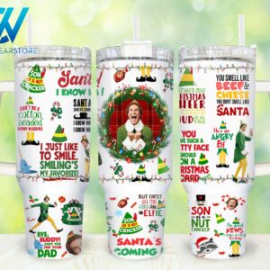 Buddy Elf Movies Custom Stanley Cup 40 oz 30 oz Tumbler With Handle