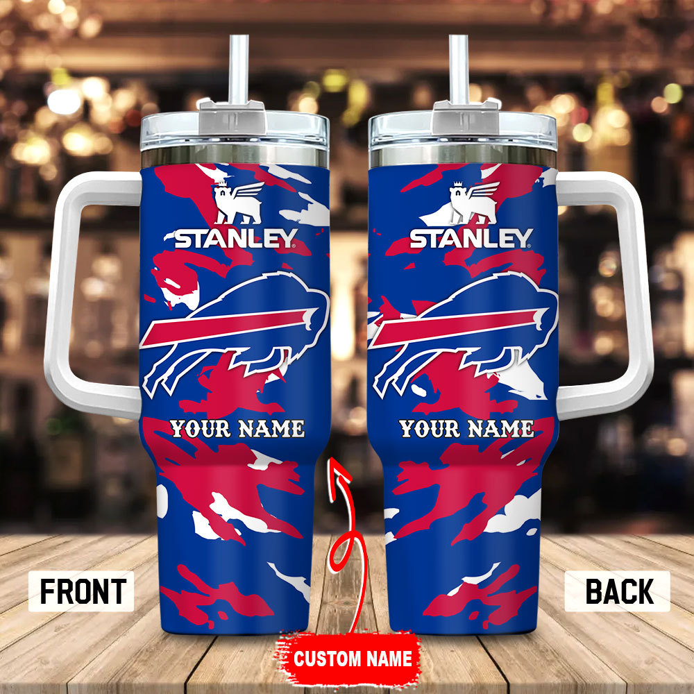 Buffalo Bills NFL Custom Stanley Cup 40 oz 30 oz Tumbler With Handle