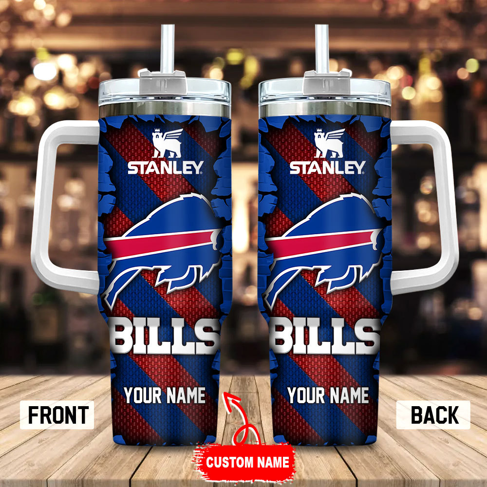 Buffalo Bills NFL Custom Stanley Cup 40 oz 30 oz Tumbler With Handle