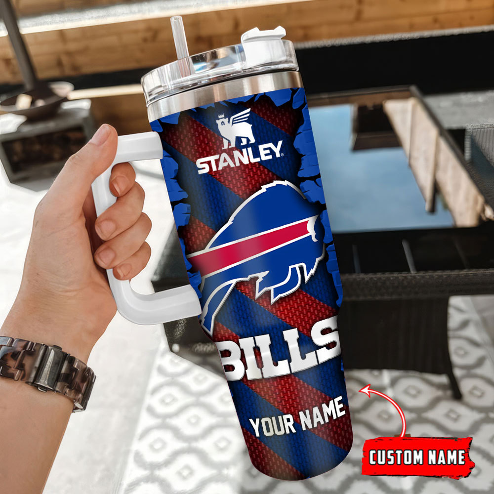 Buffalo Bills NFL Custom Stanley Cup 40 oz 30 oz Tumbler With Handle