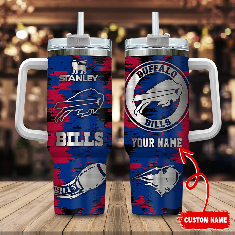 Buffalo Bills NFL Custom Stanley Cup 40 oz 30 oz Tumbler With Handle