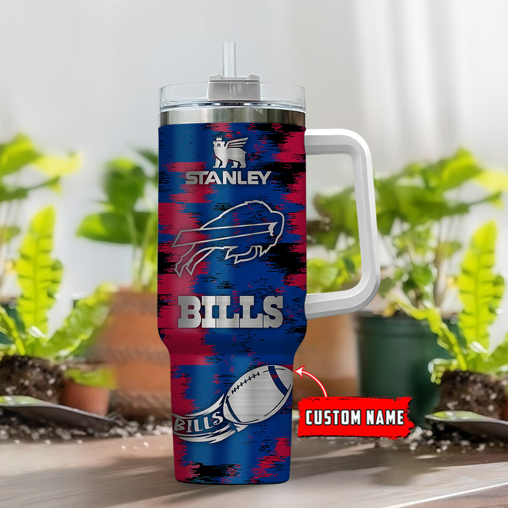 Buffalo Bills NFL Custom Stanley Cup 40 oz 30 oz Tumbler With Handle