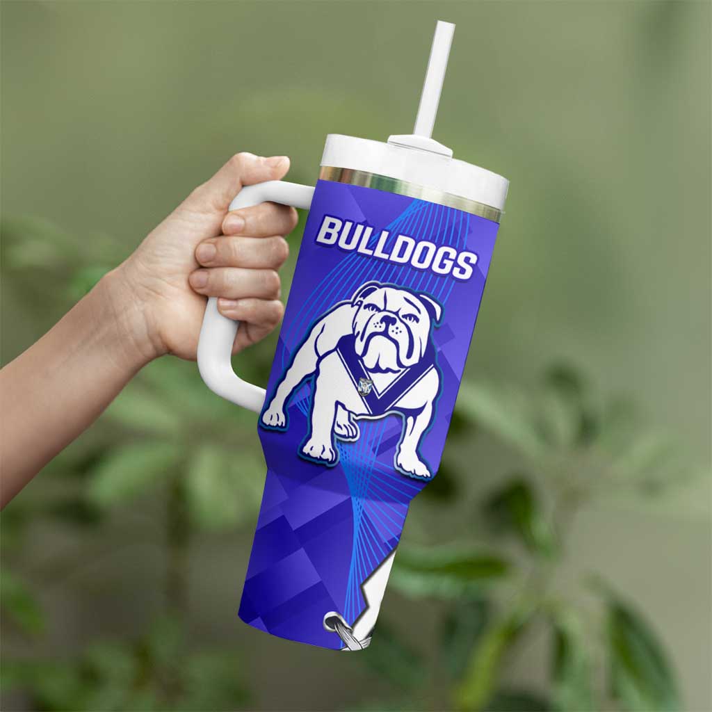 Bulldogs And Eagles Rugby Dynamic Style Custom Stanley Cup 40 oz 30 oz Tumbler With Handle