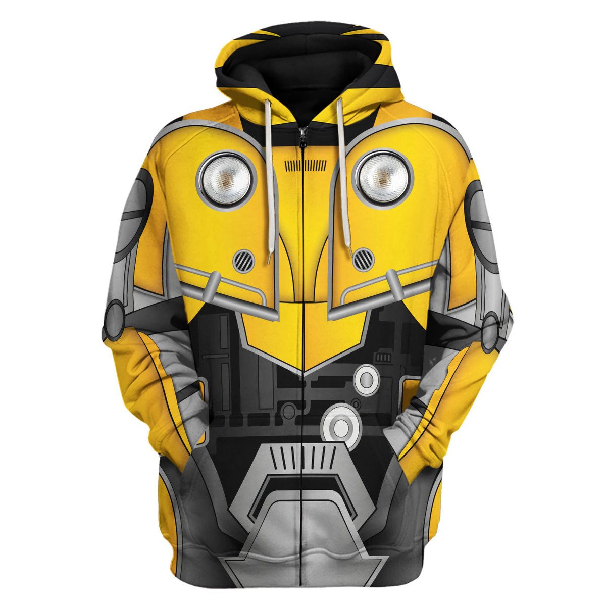 Bumblebee Costume Cosplay Hoodie Tracksuit - Stormmerch Exclusive
