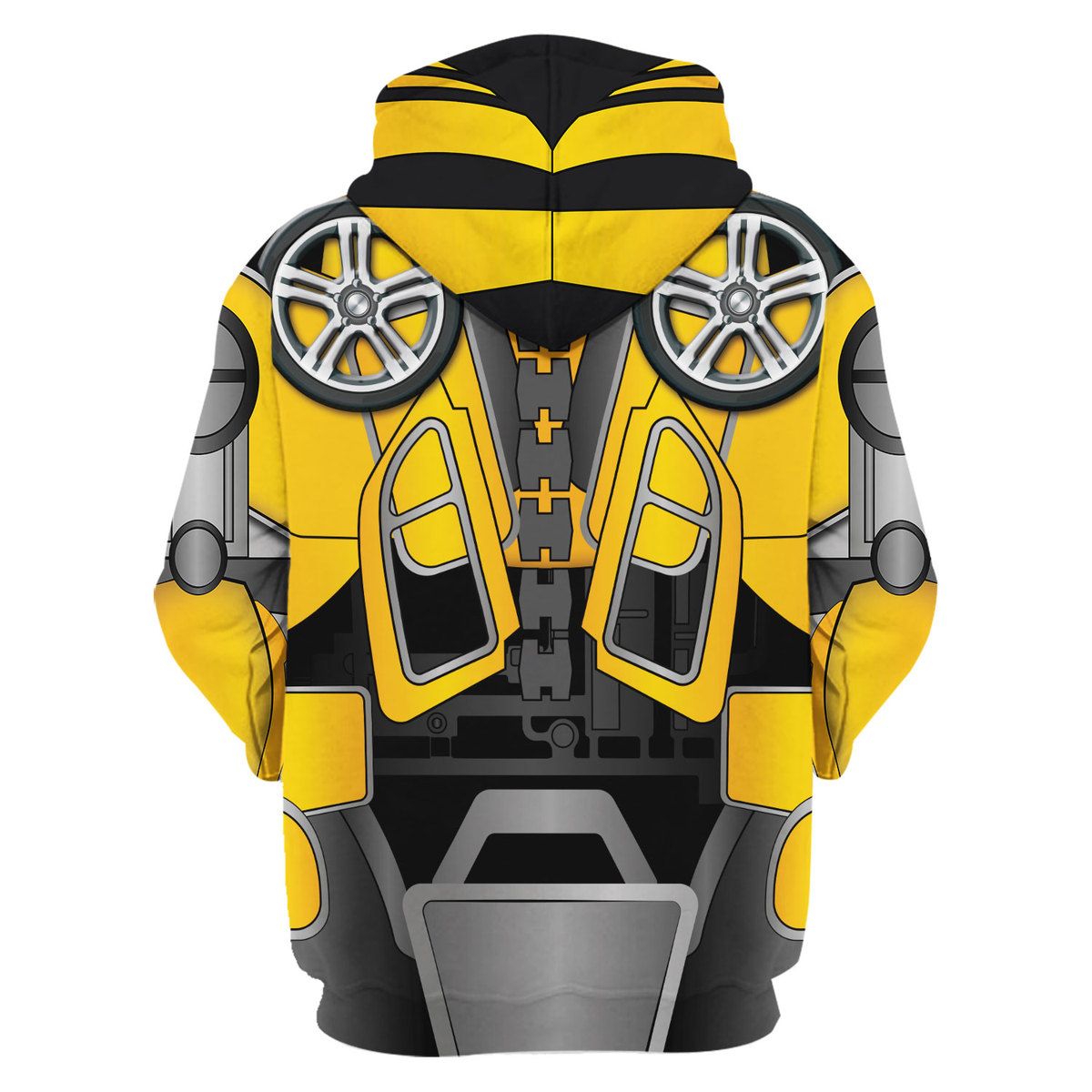 Bumblebee Costume Cosplay Hoodie Tracksuit - Stormmerch Exclusive