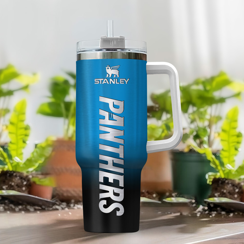 Carolina Panthers NFL Custom Stanley Cup 40 oz 30 oz Tumbler With Handle