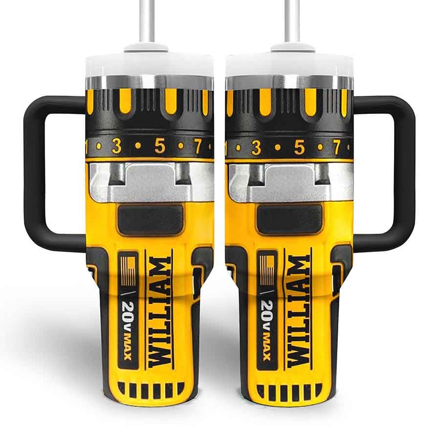 Cat Filter Real Wrench Custom Stanley Cup 40 oz 30 oz Tumbler With Handle
