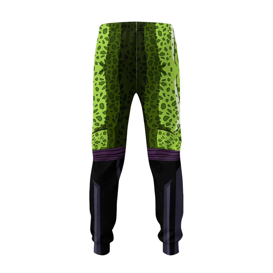 Cell Dragon Ball Costume Hoodie Sweatshirt T-Shirt Sweatpants Tracksuit - Stormmerch Exclusive