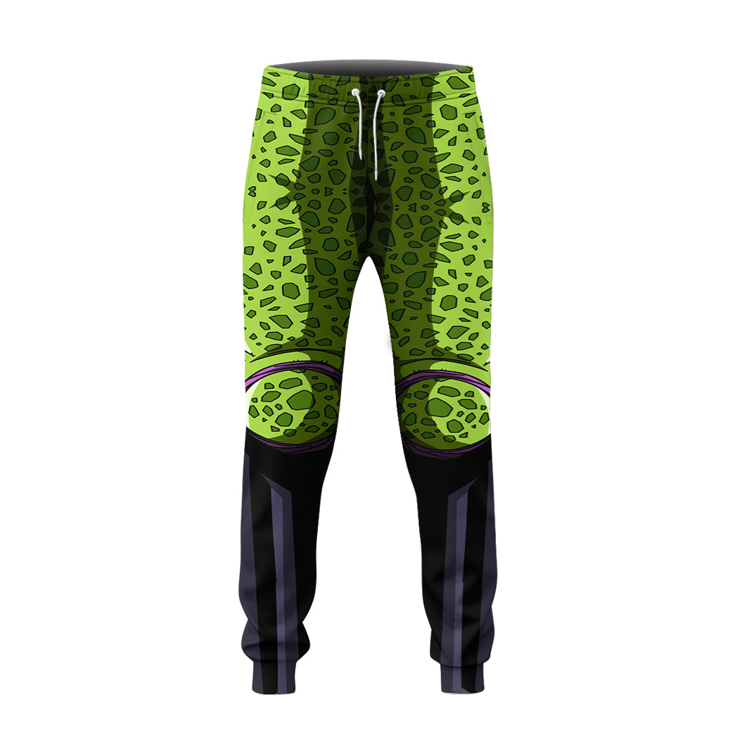 Cell Dragon Ball Costume Hoodie Sweatshirt T-Shirt Sweatpants Tracksuit - Stormmerch Exclusive