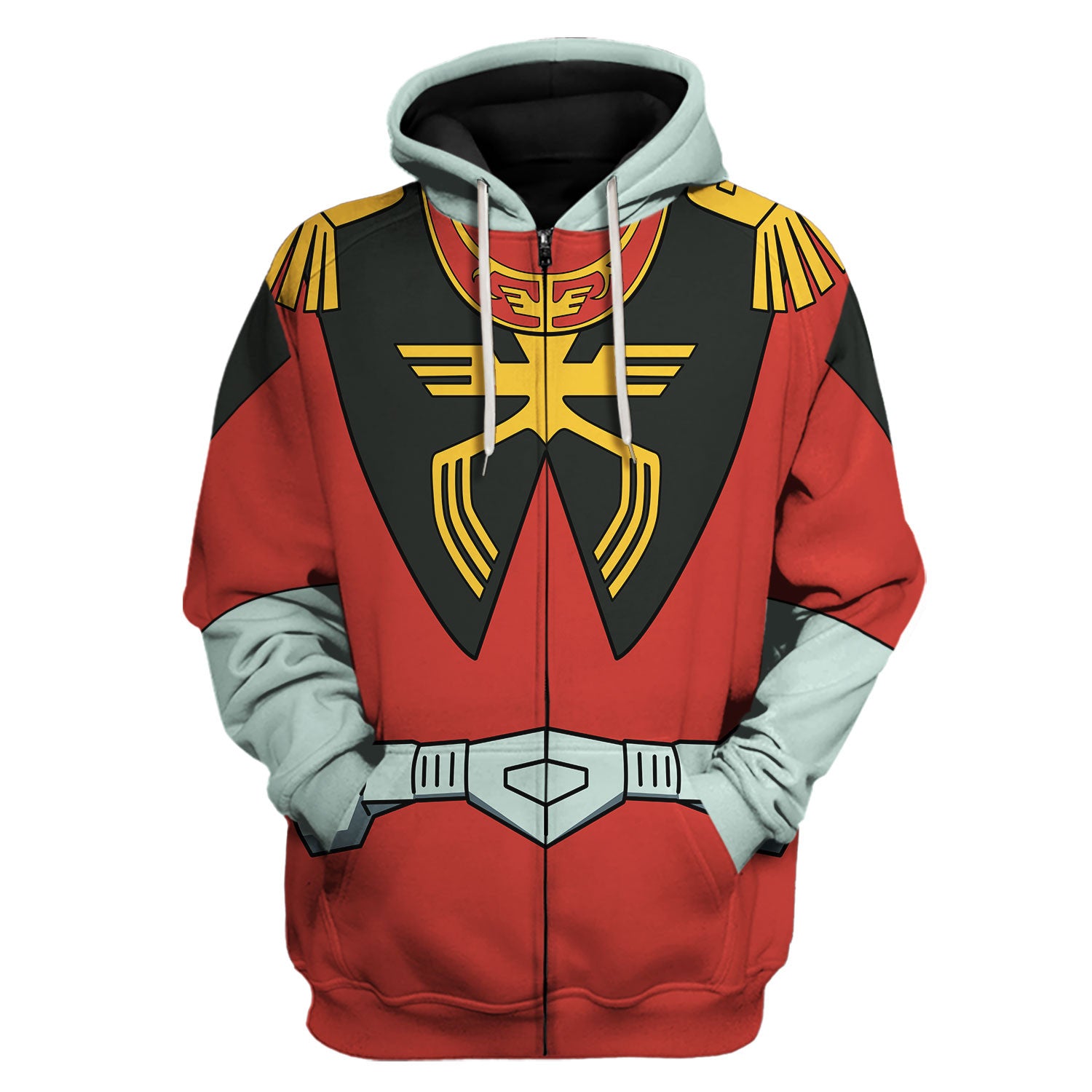 Char Aznable Mobile Suit Gundam Costume All Over Print Tracksuit Hoodie - Stormmerch Exclusive