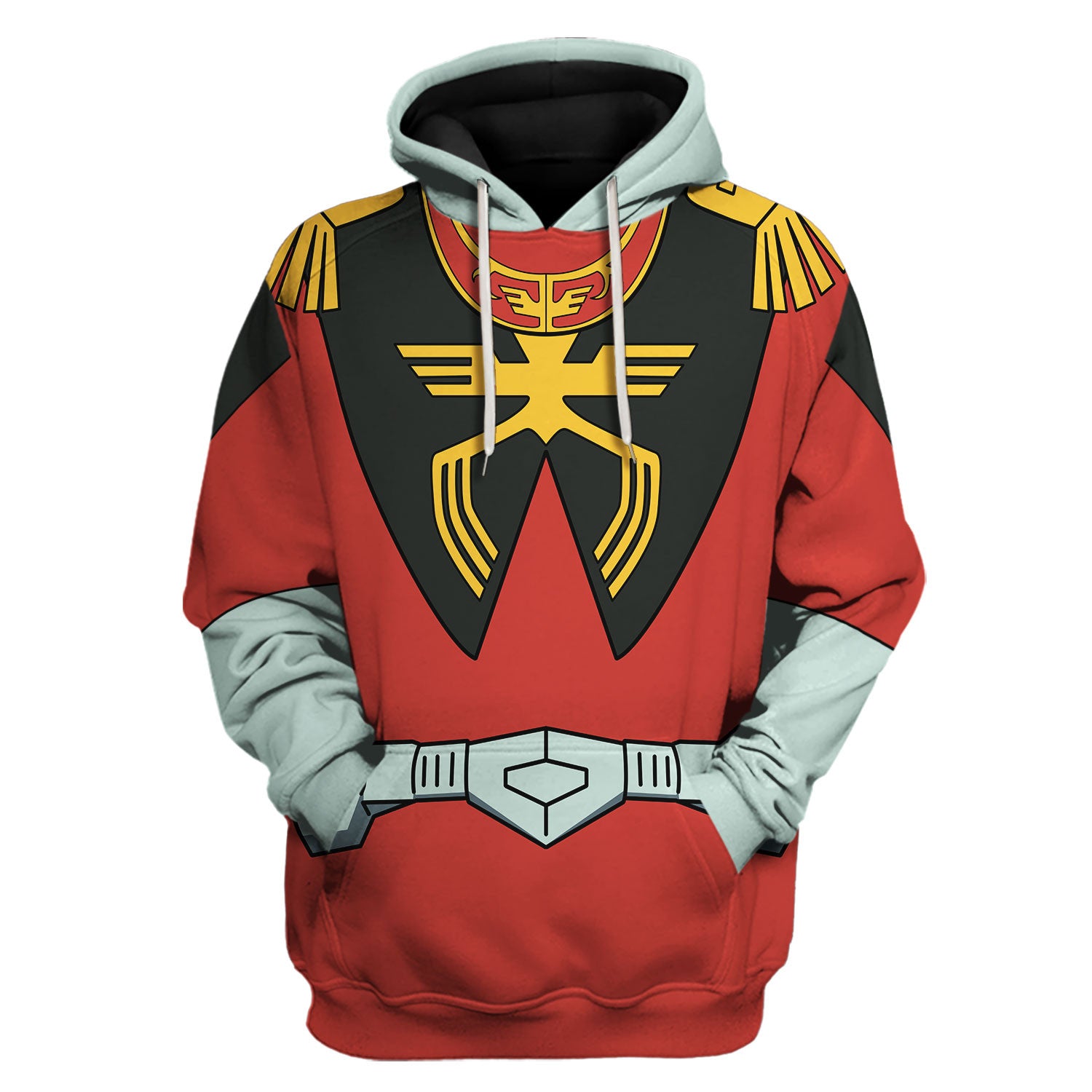 Char Aznable Mobile Suit Gundam Costume All Over Print Tracksuit Hoodie - Stormmerch Exclusive