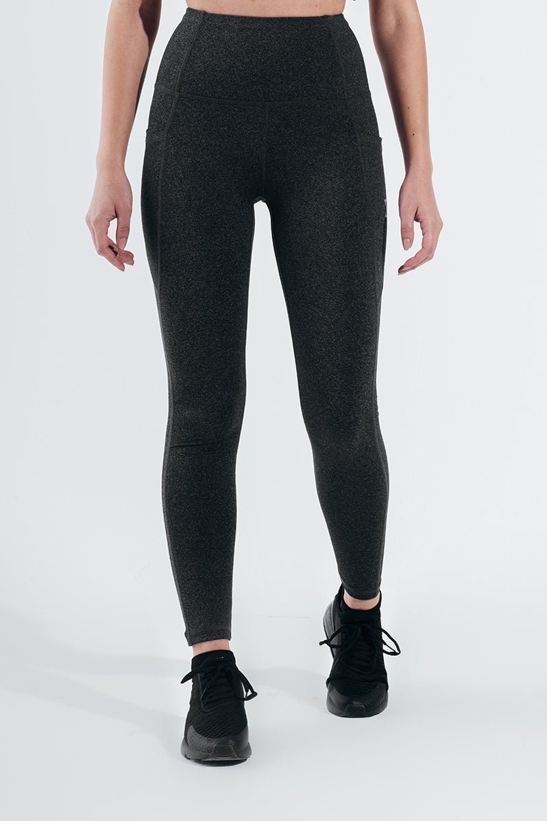 Charcoal Crucial Basic Gym Sport Workout Leggings