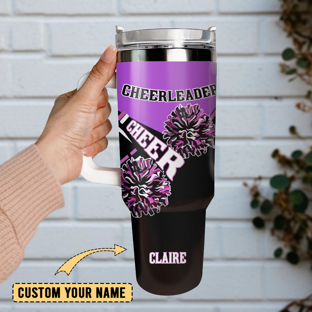 Cheerleader Sport Custom Stanley Cup 40 oz 30 oz Tumbler With Handle