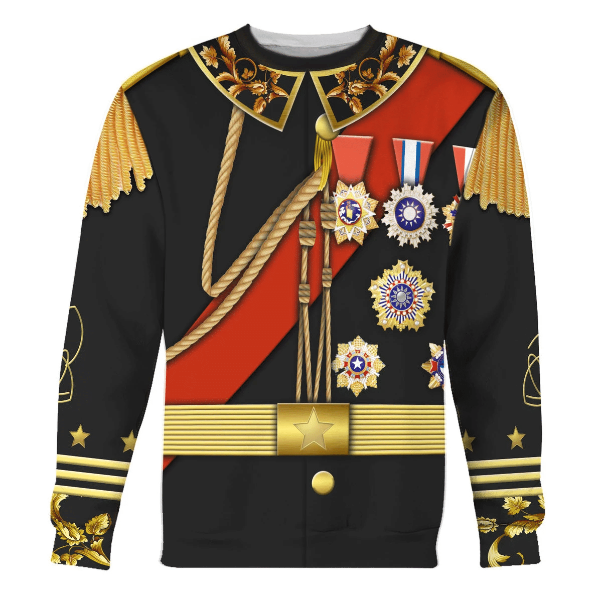 Chiang Kaishek Costume Hoodie Sweatshirt T-Shirt Sweatpants Tracksuit - Stormmerch Exclusive