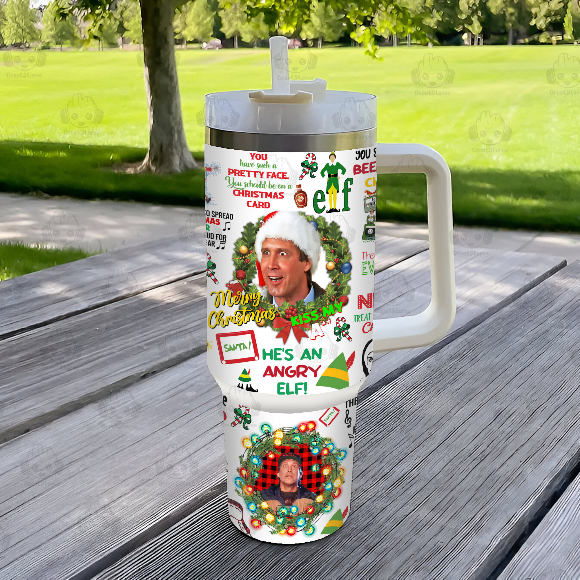 Christmas Vacation Movies Custom Stanley Cup 40 oz 30 oz Tumbler With Handle