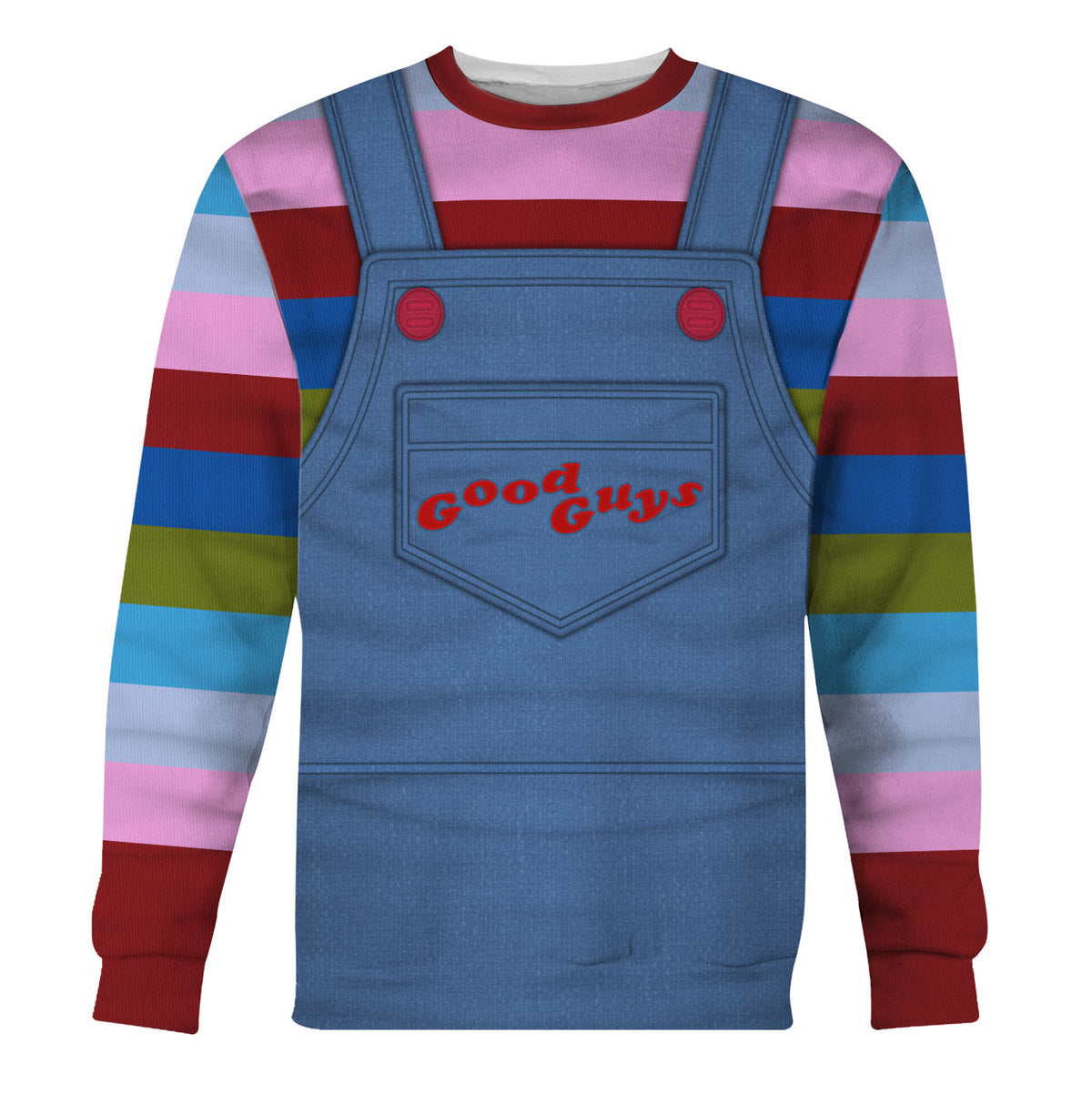Chucky Costume Hoodie Sweatshirt T-Shirt Sweatpants Tracksuit - Stormmerch Exclusive