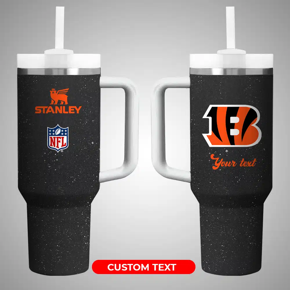 Cincinnati Bengals NFL Custom Stanley Cup 40 oz 30 oz Tumbler With Handle