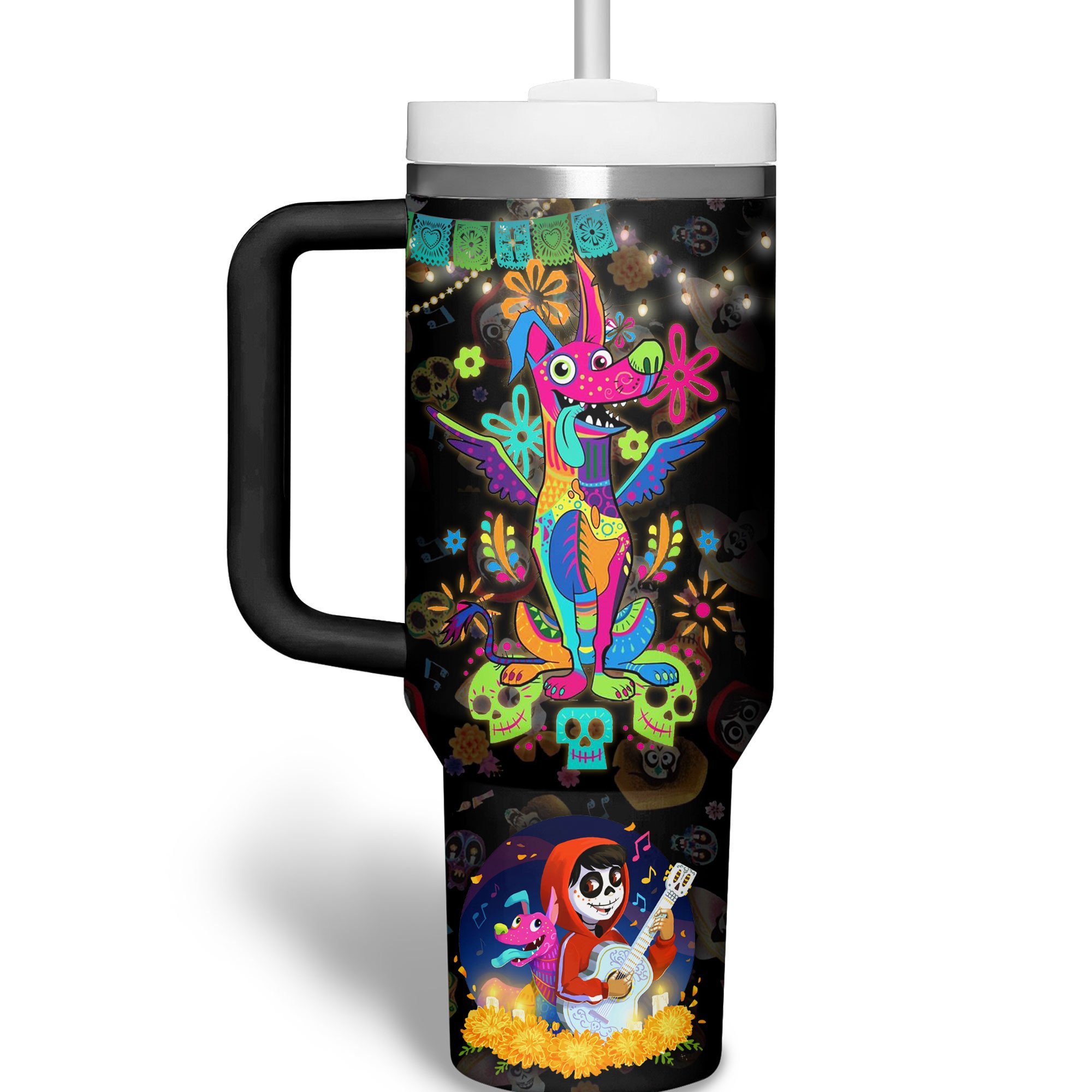 Coco Movies Custom Stanley Cup 40 oz 30 oz Tumbler With Handle