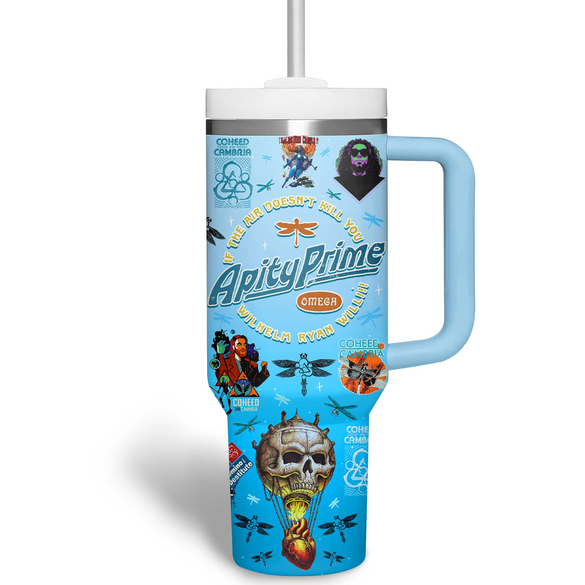 Coheed and Cambria Music Custom Stanley Cup 40 oz 30 oz Tumbler With Handle