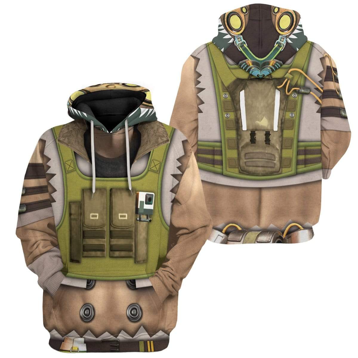 Cosplay Apex Legends Octane Costume Hoodie Sweatshirt T-Shirt Sweatpants Tracksuit - Stormmerch Exclusive