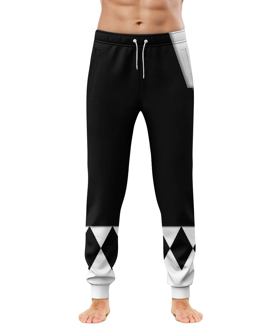 Cosplay Black MIGHTY MORPHIN Power Ranger Costume Hoodie Sweatshirt T-Shirt Sweatpants Tracksuit - Stormmerch Exclusive