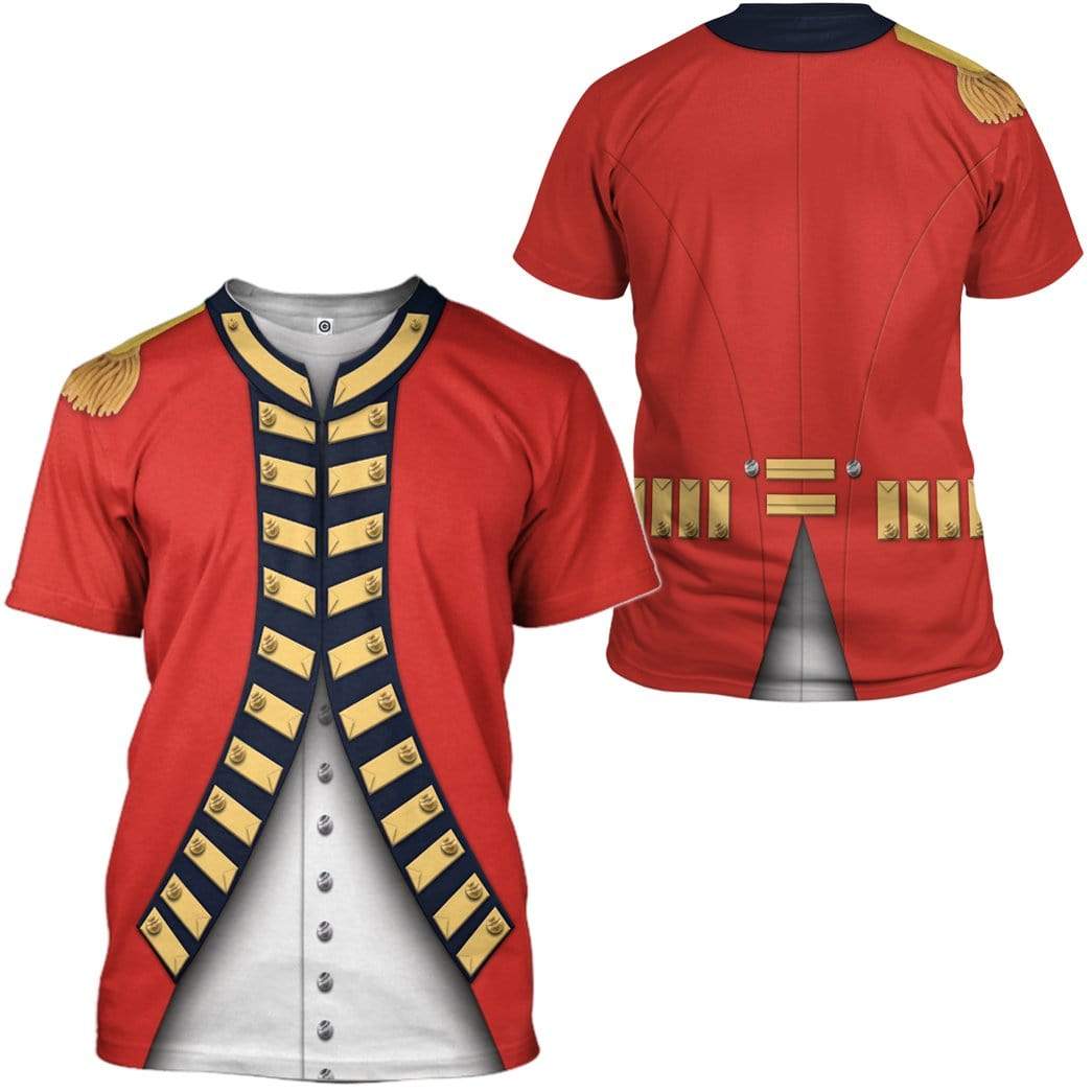 Cosplay British Royal Fusilier Costume Hoodie Sweatshirt T-Shirt Sweatpants Tracksuit - Stormmerch Exclusive