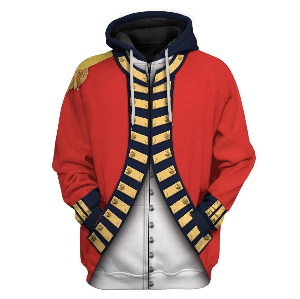 Cosplay British Royal Fusilier Costume Hoodie Sweatshirt T-Shirt Sweatpants Tracksuit - Stormmerch Exclusive
