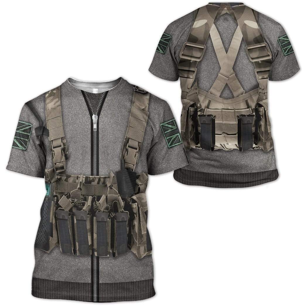 Cosplay Call Of Duty MW2 Simon Ghost Riley Costume Hoodie Sweatshirt T-Shirt Sweatpants Tracksuit - Stormmerch Exclusive