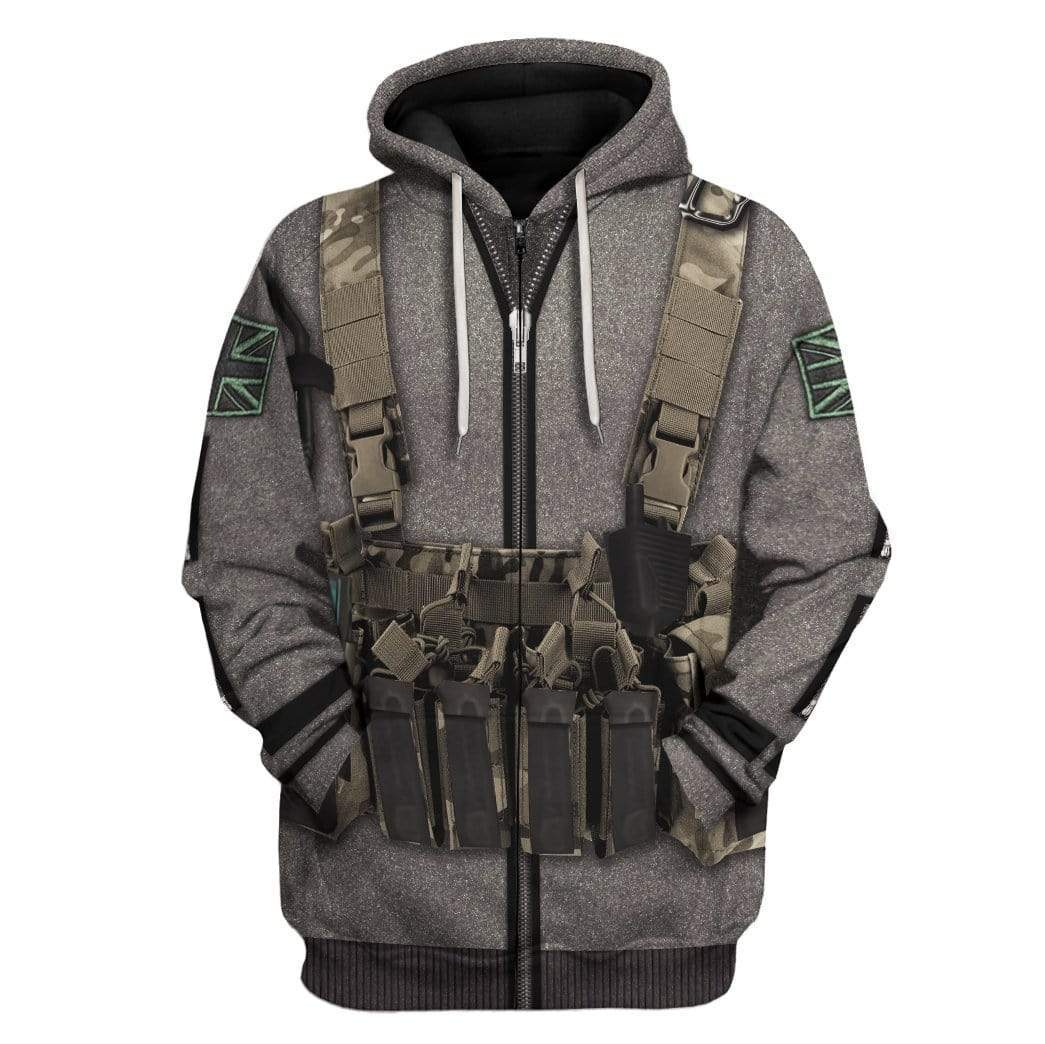 Cosplay Call Of Duty MW2 Simon Ghost Riley Costume Hoodie Sweatshirt T-Shirt Sweatpants Tracksuit - Stormmerch Exclusive